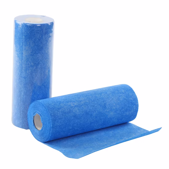 Spezielle Vliesstoffe, Einweg-Vliesstoff, für die Küche, Desinfektion, feuchtes Wischen, Reinigung, trockenes Tuch mit Aufdruck, weiches Wischtuch