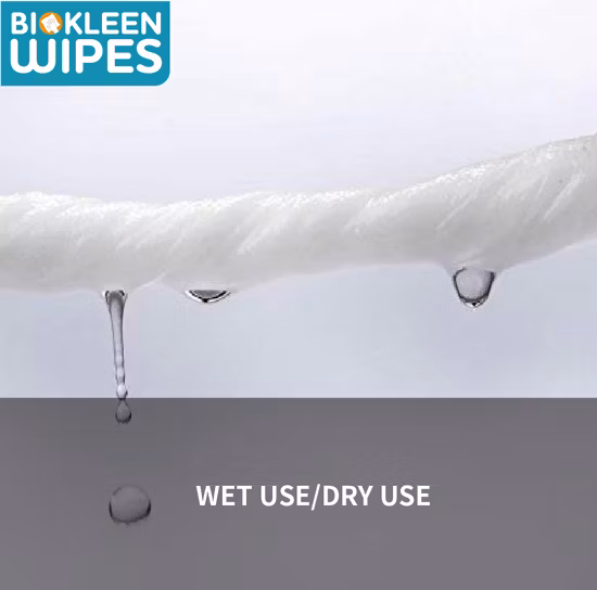 Lieferant von industriellen, fusselfreien, ölabsorbierenden Reinigungs- und Trockenwischrollen aus Polyestervlies aus China